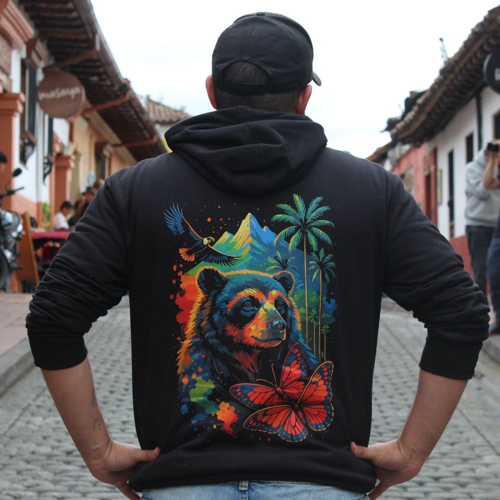 Saco espiritu de los andes en la candelaria bogotá