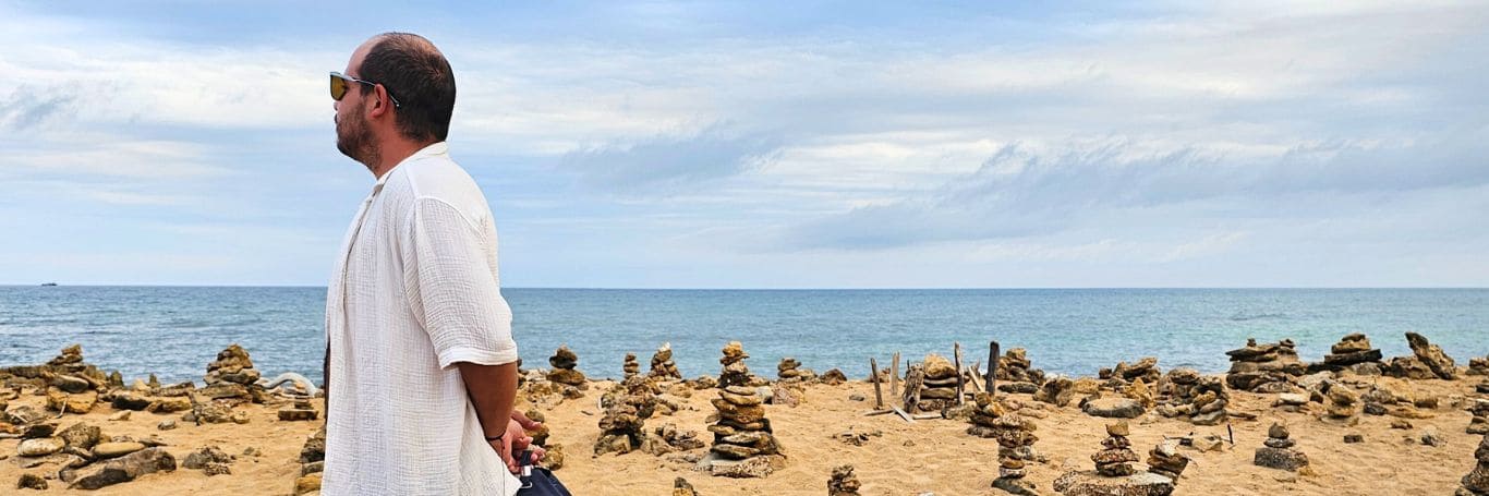 turista en la guajira disfrutando el cdia